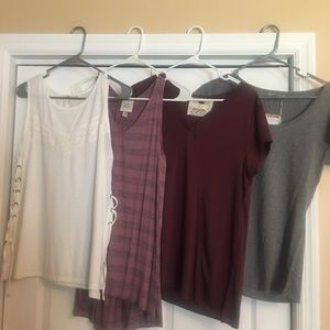 Women’s tank and T-shirt bundle never worn